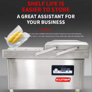 DZ-700/2SA 304 Edelstahl Doppel kammer Fisch fleisch Automatische Lebensmittel Meeres früchte Vakuum verpackungs maschine - Product Image 6