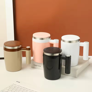 Copo de Escritório Automático Magnético de Aço Inoxidável com Isolamento a Vácuo, Misturador Elétrico Inteligente para Proteína em Pó, Café e Leite - Product Image 2
