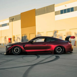 ฟิล์มไวนิลหุ้มรถยนต์สีแดงโครมโรมาเน่ เปลี่ยนสีได้ ติดตั้งง่าย ไม่มีฟองอากาศ - Product Image 3