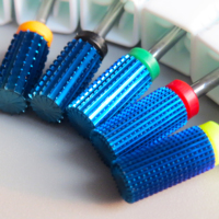 Outils de manucure professionnels, sécurité, polissage des ongles, élimination, 3 en 1, 2XC 3XC, coupe-cuticules, forets à ongles en carbure de tungstène