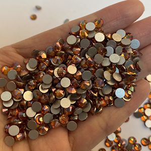 फैक्टरी मूल्य ग्लास सूर्यास्त चमक पारदर्शी जेली के लिए Rhinestones के क्रिस्टल स्फटिक Flatback कील आकर्षण हीरा आभूषण - Product Image 4