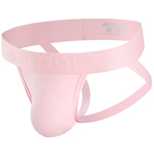 Đồ lót nam kiểu dây đeo, in logo tùy chỉnh, chất liệu cotton co giãn, dành cho nam giới - Product Image 5