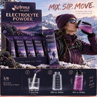 Sachets de boisson hydratante personnalisés au collagène, électrolytes et créatine, marque privée, sans sucre, en vrac, mélange de suppléments en poudre d'électrolytes