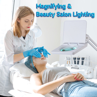 Electronics Inspection Nail Cosmetic Eye Lash Beauty Salon Lamp Lashes Light Floor Lamp Tattoo Eyelash Makeup Magnifying Lamp
