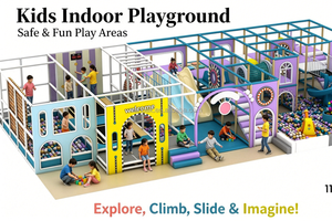 Equipo de Juego Interior Comercial Personalizado para Niños con Tobogán, Piscina de Pelotas y Laberinto de Escalada para Centros de Juego y Cafeterías - Product Image 6