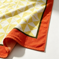 Hot-selling Wholesale Custom High-quality 100% Cotton Eco-friendly Quick-drying Sand-proof Printed Beach Towel