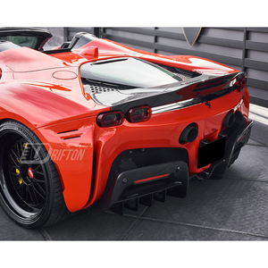 Kits de Carrocería Aerodinámica de Fibra de Carbono Visible SF90 Estilo RY para Ferrari SF90, Piezas de Alta Calidad, Proveedor de Fábrica - Product Image 4