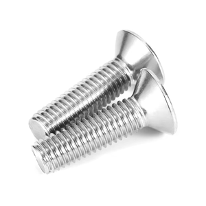Tornillos de Cabeza Plana Hexagonal DIN7991 M1.6 M2 M2.5 M3 M4 M5 M6 M8 M10 A2-70 de Acero Inoxidable 304, Tornillos de Cabeza Avellanada - Product Image 5
