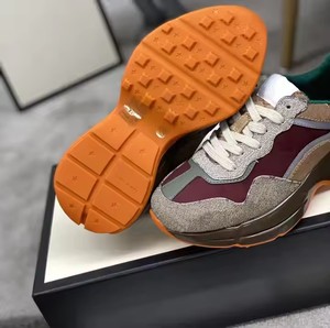 Zapatillas de Diseñador de Lujo 2025 en Piel Genuina Estilo Walking para Hombre de Marcas Famosas al por Mayor de Alta Calidad para Mujer - Product Image 5