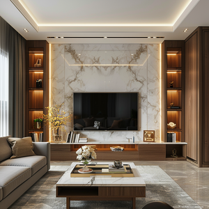 Moulage mural en aluminium minimaliste pour maisons modernes, design fin, bande de transition pour panneau mural - Product Image 2