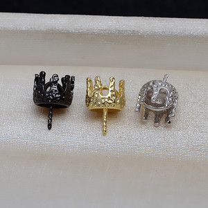 Accessoires de bijoux en argent S925 pour femmes, perles DIY, boucles d'oreilles en forme de fil de 7 à 8 pouces, support inférieur, cache-cernes 4340 - Product Image 2