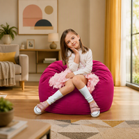 Fauteuil inclinable gonflable pliable de conception japonaise avec housse amovible, pompe à pied, confort doux pour chambre et salon