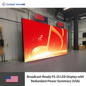 Canbest U sottile pannocchia P1.25 1.25Mm 4800x2700Mm 15,7x8,8 ft schermo per interni a parete Video con potere ridondante in Usa - Product Image 3