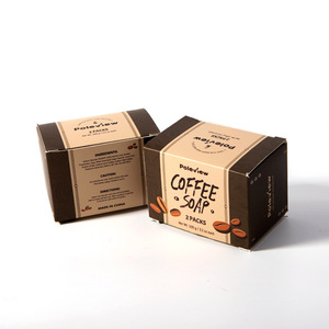 Solide fait à la main pour savon à café nettoyant efficace boîte-cadeau personnalisable savon à l'huile d'essence pour le visage - Product Image 4