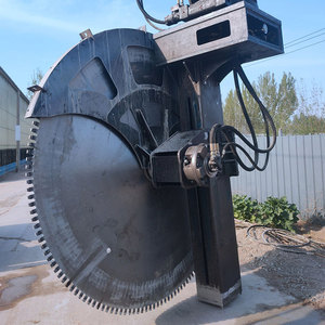 Scie à béton, scie à roche, équipement de découpe pour la construction de tunnels miniers, alimenté au diesel - Product Image 4
