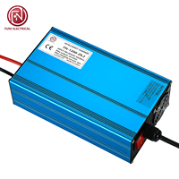 Chargeur rapide Li-ion avec tension et courant constants réglables : 29,2 V, 25,6 V, 58,4 V, 84 V, 12,6 V