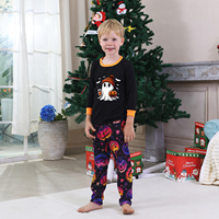 Pyjama-Familien-Set Halloween-Party Schlafanzug-Set Neue Mutter Tochter Vater Sohn 2-teilige Nachtwäsche Weihnachten Feiertag Familien-Look Pyjamas