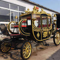 Calèche royale de mariage personnalisée, chariot à chevaux, véhicule de transport spécial, chariot électrique de tourisme, wagon à chevaux