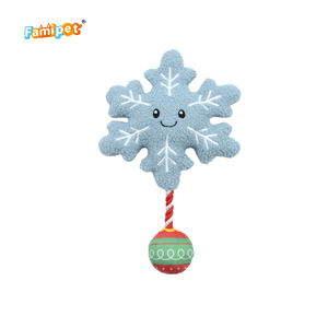 Famipet Üreticisi Toptan Yeni Noel Temalı Tasarım Yumuşak Dolgulu Kırışık Evcil Hayvan Köpek Oyuncağı Peluş Sesli Köpek Oyuncağı - Product Image 6