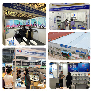 ล้อหมุนได้ล้อลากแบบล็อคได้ลูกปืนรับน้ำหนักได้360องศาสำหรับรถเข็นสินค้า - Product Image 6