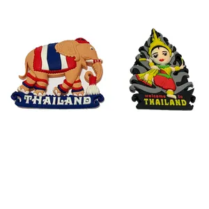 Tourism Souvenir Soft Pvc Fridge Magnet Thailand Rubber Magnet