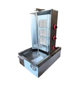 3 burners gas doner kebab Gas Shawarma Machine ,shawarma machine for sale