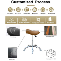 Tabouret ergonomique à siège divisé pour chaise de bureau, favorisant une meilleure posture, idéal pour le télétravail et l'équipement de bureau
