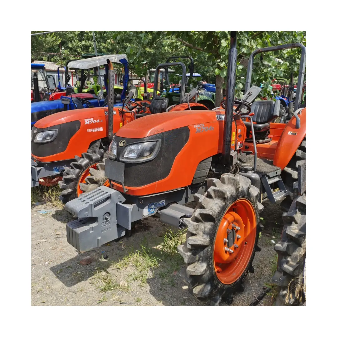 Kubota Tractor Used Farm Machinery 4wd M704K 70HP Tillage Machinery Farm Tractor