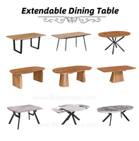 Table à manger ronde en bois moderne et peu encombrante pour la maison, l'appartement, l'hôtel et le café - Stable et multifonctionnelle