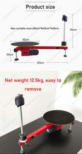 Distributeur manuel de film plastique, machine d'emballage de palettes, machine d'emballage automatique de film étirable, machine d'emballage de film plastique - Product Image 5