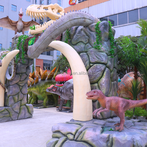 Personalizzabile di alta qualità fatto a mano il cancello della fabbrica del parco a tema dei dinosauri vende - Product Image 2