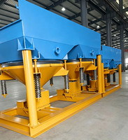 Machine de jigage à diaphragme 50 TPH pour l'enrichissement du minerai d'étain, séparateur de jig avec moteur et tamis