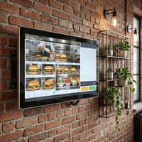 Tablette PC Android étanche 15,6 21,5 23,8 pouces pour système d'affichage de cuisine de restaurant KDS, écran tactile tout-en-un