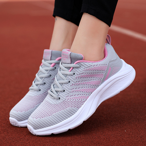 Sneakers da <span class=keywords><strong>Donna</strong></span> 2021 Taglie Grandi 35-41 Traspiranti Leggere in Maglia <span class=keywords><strong>Comode</strong></span> <span class=keywords><strong>Scarpe</strong></span> da Fitness e Passeggio <span class=keywords><strong>per</strong></span> Autunno Primavera - Product Image 4