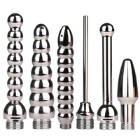 Nettoyeur anal en métal, nettoyeur anal, bouchons anaux, robinet en acier inoxydable, douches anales portables
