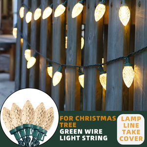 Christmas <strong>lights</strong> OEM Christmas Lighting Waterproof C9 Base Christmas <strong>LED</strong> Ball <strong>String</strong> <strong>Light</strong> for Holiday Decorative - Product Image 3