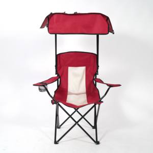 เก้าอี้เลานจ์ Oeytree Canopy พร้อมม่านบังแดดสําหรับตั้งแคมป์ เดินป่า ท่องเที่ยว และกิจกรรมกลางแจ้งอื่นๆ พร้อมที่วางแก้วน้ํา - Product Image 4