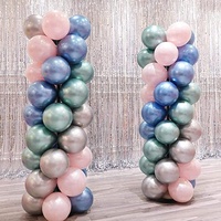 Kit de support de colonne de ballons avec base et poteau pour la Saint-Valentin et les décorations de fête d'anniversaire pour enfants