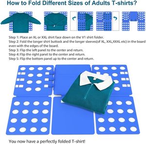 แผ่นพับผ้าหลากสี วัสดุ PP สำหรับจัดระเบียบเสื้อผ้า ซักรีด - Product Image 2