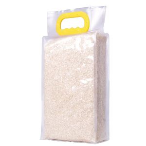 Sacs d'emballage pour riz en plastique de haute qualité avec poignée, emballage sous vide, sacs d'emballage pour riz personnalisés, vente en gros - Product Image 3