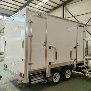 Remorque de camping mobile de luxe avec WC, douche et toilettes en fibre de verre, toilettes portables - Product Image 2