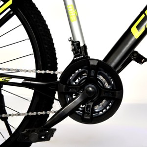 <span class=keywords><strong>Bicicleta</strong></span> de Montaña Clásica con Cuadro de Aleación de Aluminio, Suspensión Delantera, Frenos de Disco, 21 Velocidades, Palanca de Cambios de Pulgar, <span class=keywords><strong>Cross</strong></span> Country, Llanta de Acero de 26 Pulgadas - Product Image 2