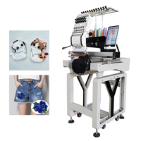 Machines à broder informatisées Dahao A15 Pro à une tête, pour casquettes, chemises, patchs et logos, à usage domestique, avec moteur et engrenages de haute précision