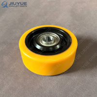 Nouvelle roue de support 125x50-20 avec roulement à billes pour transpalette électrique BT LWE200, pièces de rechange, roue pivotante pour le commerce de détail