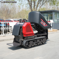 Rhinoceros Mini-Raupendumper Zement-Sand-Transporter Kompakter Raupentransporter Baustellenlader