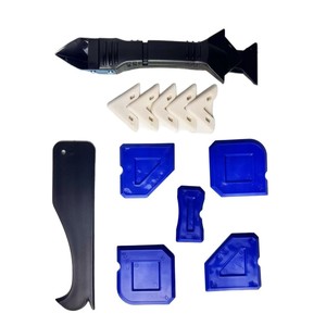 Weeks Multi Functional Glue Scraper And Grouting Tool Kit Plastic Home Maintenance Tools Set With Various Attachments - Product Image 1