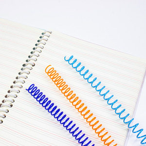 Anneaux de reliure spirale en plastique Huidin, 46 trous, colorés, matériel de reliure, fournitures de papeterie de bureau - Product Image 3