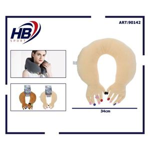 Almohada de viaje Hb Sport Finger Neck de 34 cm, cojín de apoyo para un viaje cómodo - Product Image 3