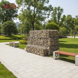 Muros de Gabiones de Malla Soldada Galvanizada por Inmersión en Caliente, Servicios de Corte y Doblado, Calibre de Alambre de 4.0-6.0 mm para Aplicaciones Defensivas - Product Image 1