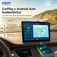 KSOY-03 3 + 32G universel autoradio Carplay GPS AHD caméra BT Pantallas Android Para Automovil reproducteur De Carro